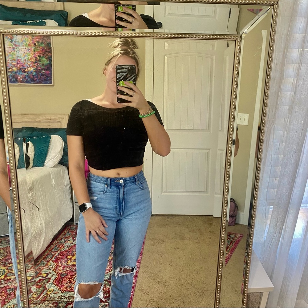 intimately by free people black crop top